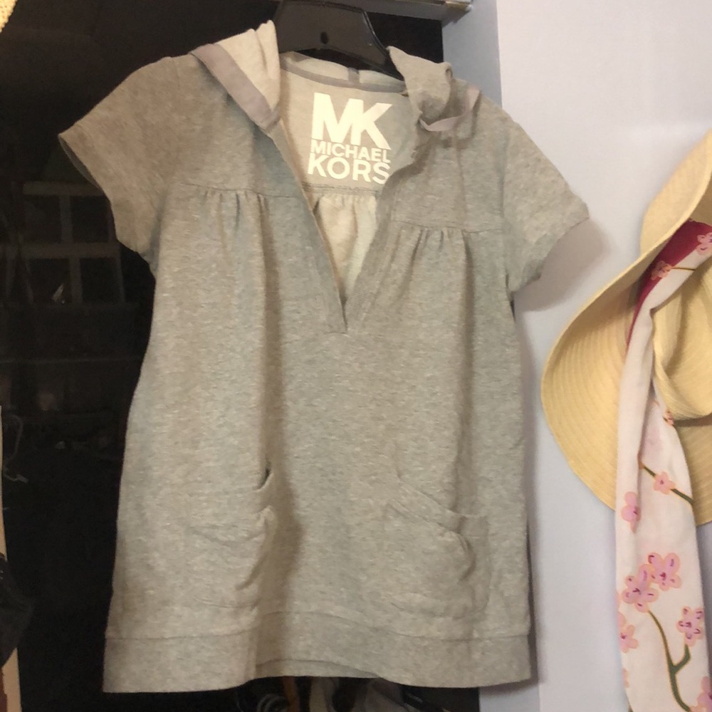 Gray hoodie by Michael Kors size small